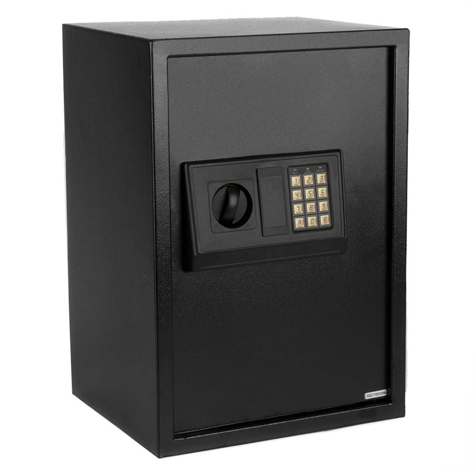 E50EA Electronic Password Steel Safe Box for Home - Black