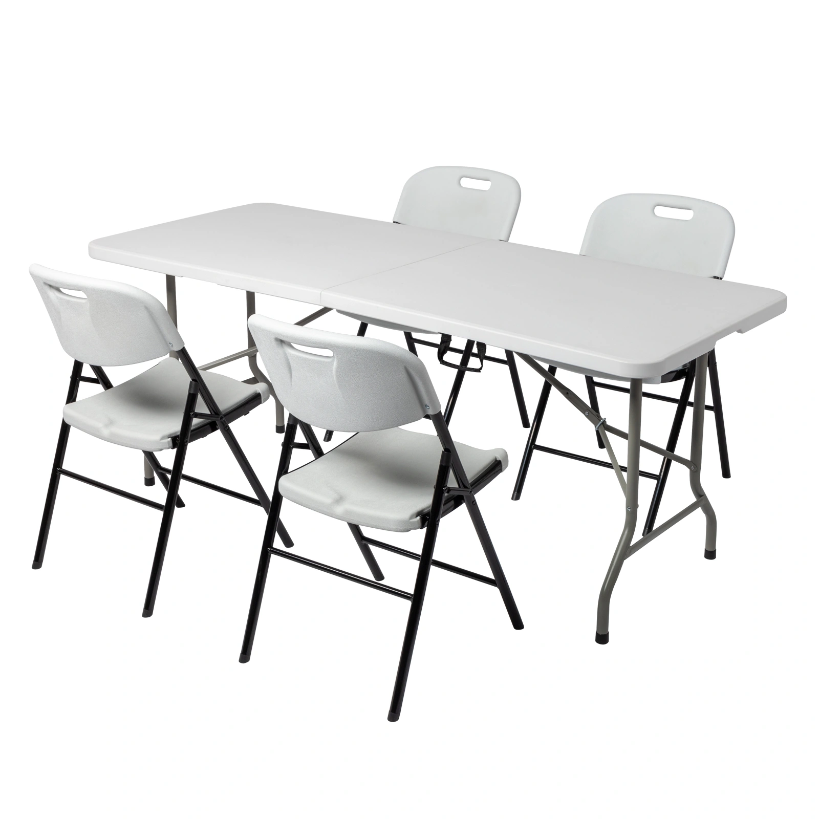 6' Folding Table Portable Plastic Indoor Outdoor Picnic Party Dining Camping Tables view 48