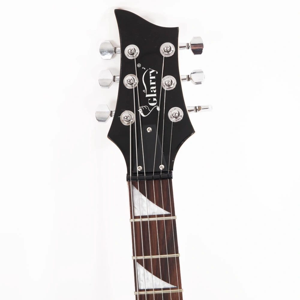 Flame Shaped Electric Guitar with 20W Electric Guitar Sound HSH Pickup Novice Guitar Audio Bag Strap Picks Shake Cable Wrench Tool Black view 10