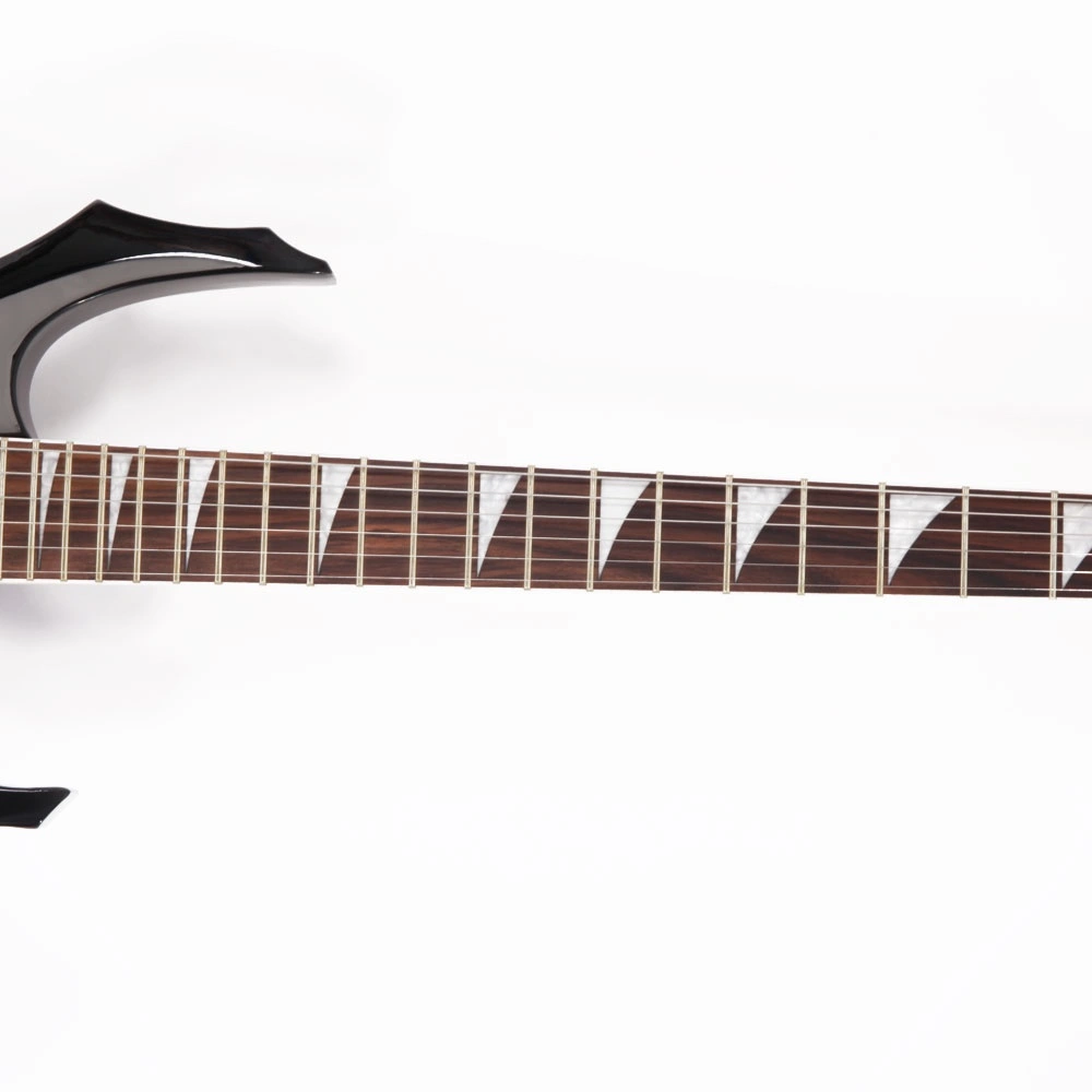 Flame Shaped Electric Guitar with 20W Electric Guitar Sound HSH Pickup Novice Guitar Audio Bag Strap Picks Shake Cable Wrench Tool Black view 11