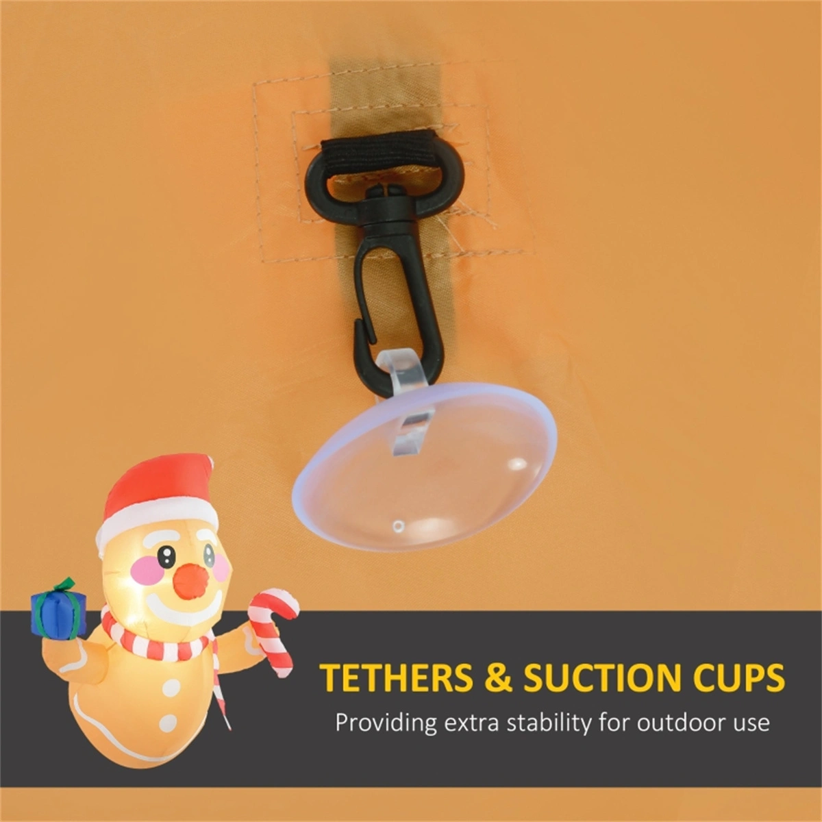 Christmas Snowman Decorative Figurine - Festive Holiday Ornaments for Indoor Outdoor Display view 6