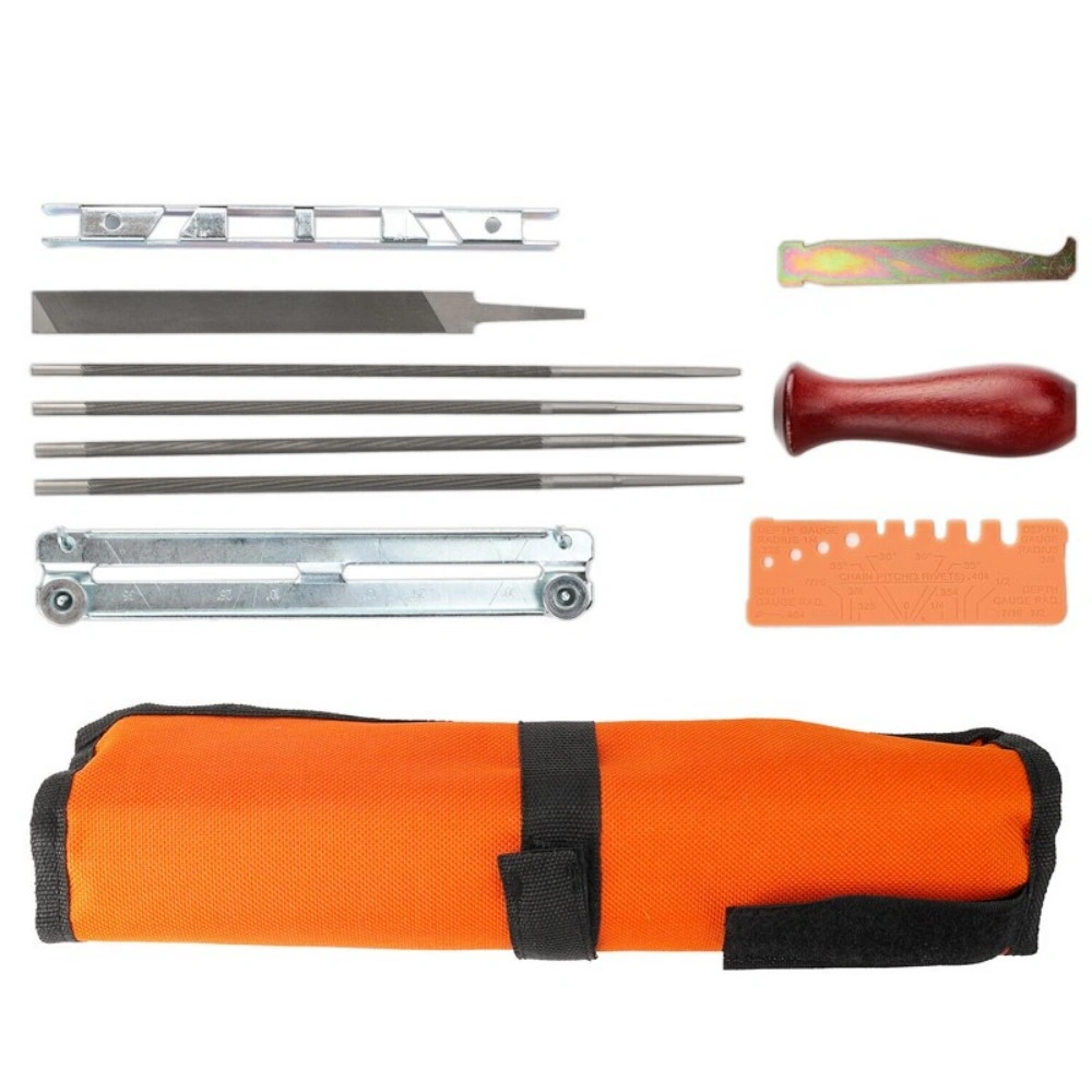 11PCS Chainsaw Sharpening File For Stihl Filing Chain Sharpen Saw Files Tool Kit view 2