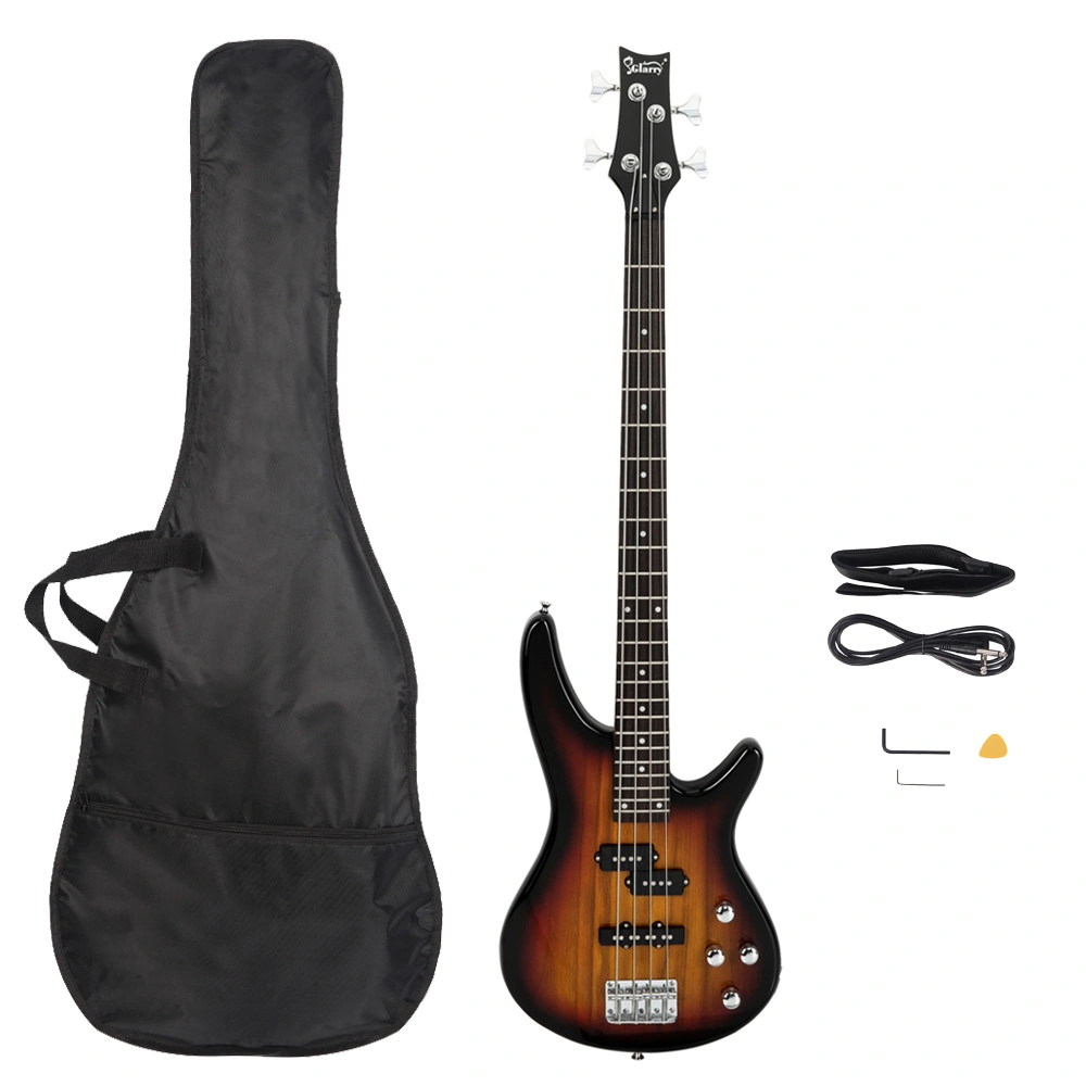 GIB Full-Size 4-String Electric Bass Guitar - Sunset Gradient Finish