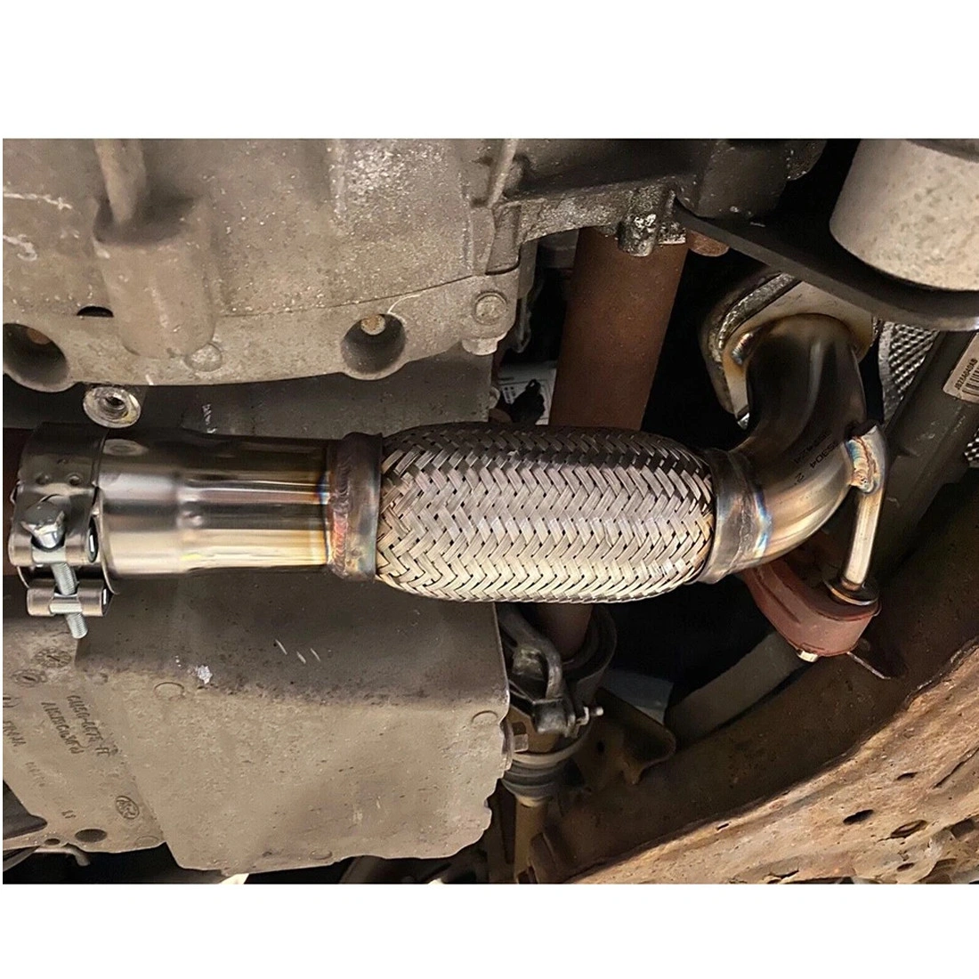 Exhaust Flex Pipe Replacement Kit for Ford Fiesta 2008-2016 1.0 Ecoboost MK7 MK7.5