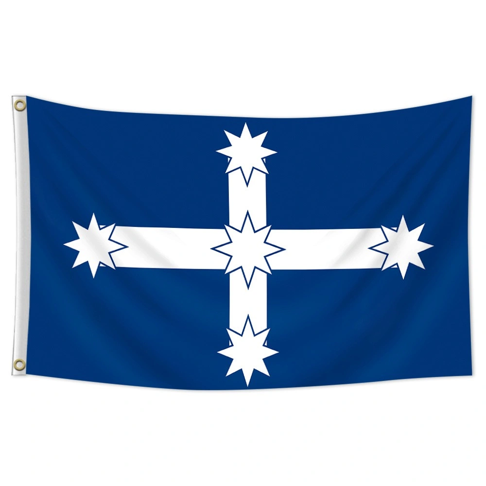 90x60cm Australian Eureka Flag 3x2 FT Outdoor Hanging Australia National Flag Nylon