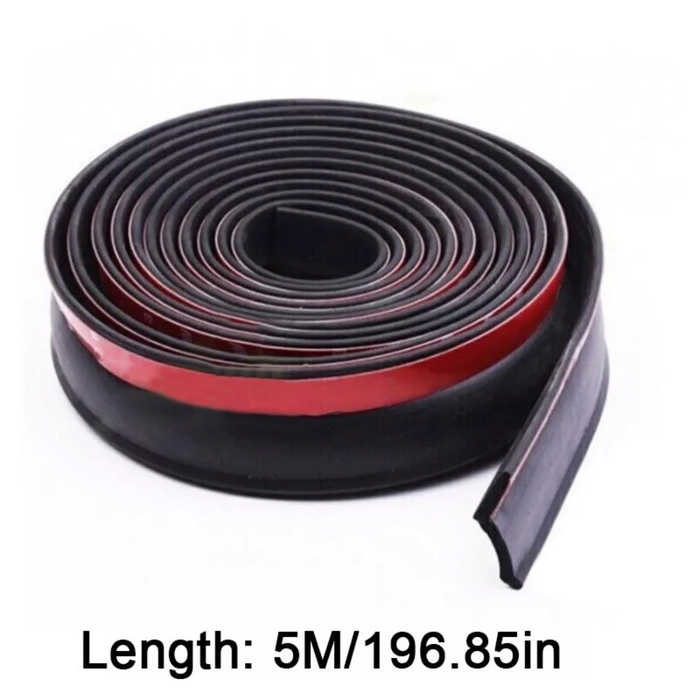 5m Garage Door Bottom Weather Stripping Rubber Seal Strip Replacement Seal view 5