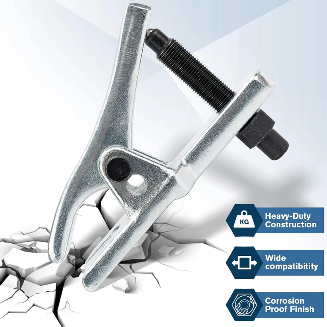 Universal Ball Joint Puller & Tie Rod End Separator Tool, Steering Joint Pusher Remover