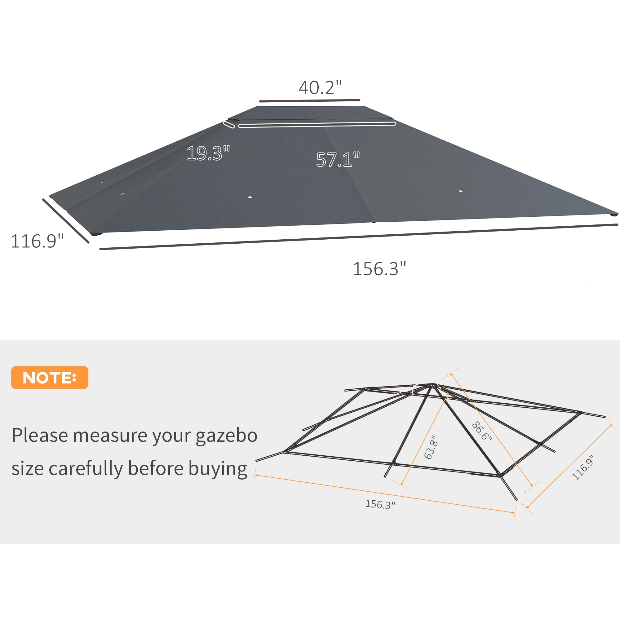 Heavy Duty Replacement Mesh Sidewall Netting for Fence Enclosure - Durable Garden Protection view 2