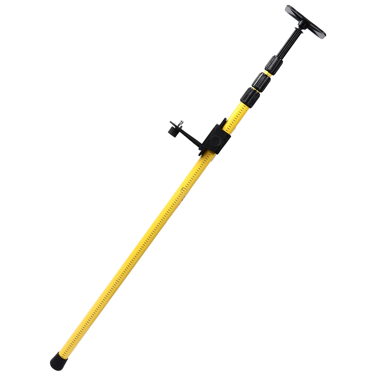 8m Telescoping Laser Leveling Pole Adjustable Mount for Rotary & Line Lasers view 5