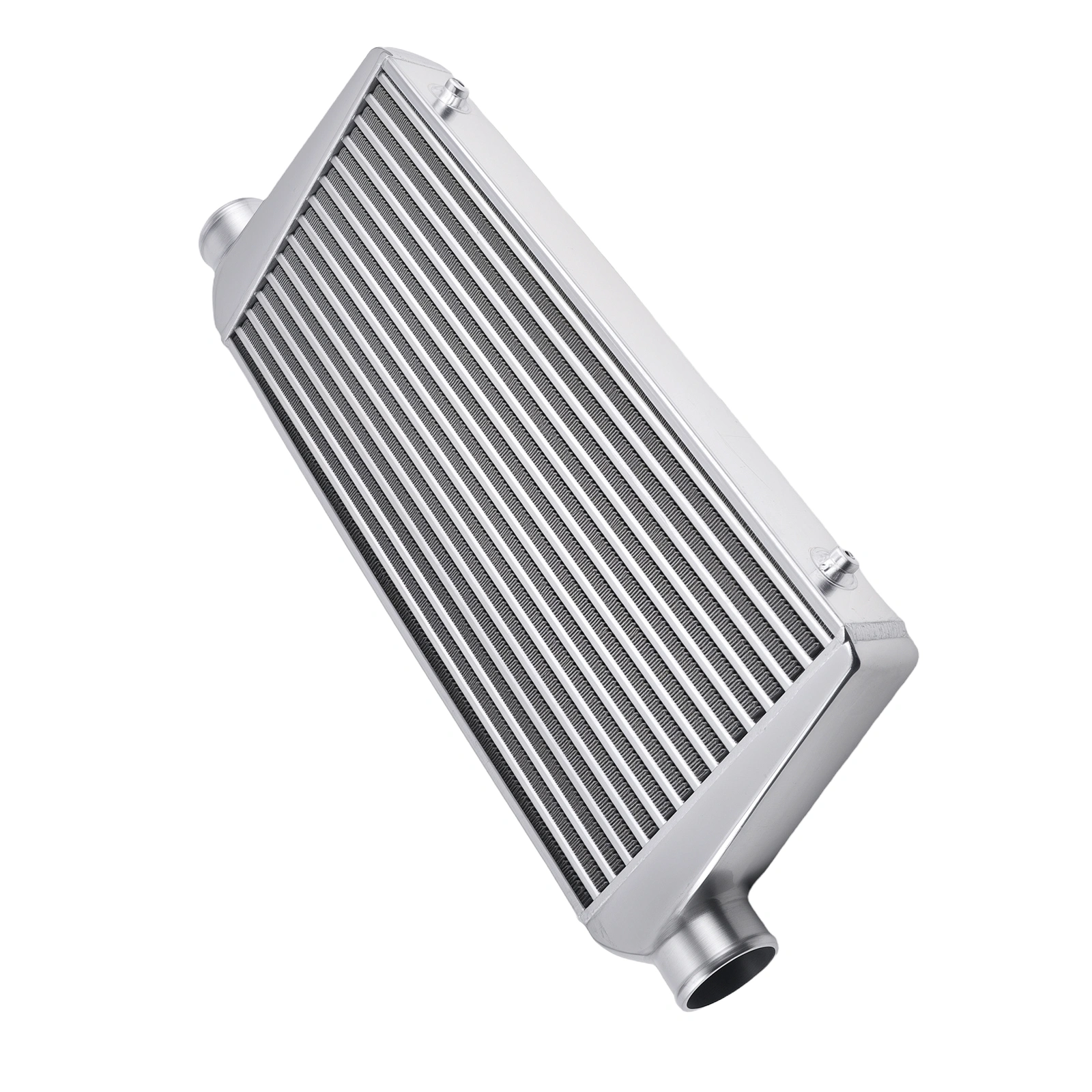 Universal Intercooler 600x300x76mm Fit For Front Mount - Tube + Fin 3" In/Outlet view 2