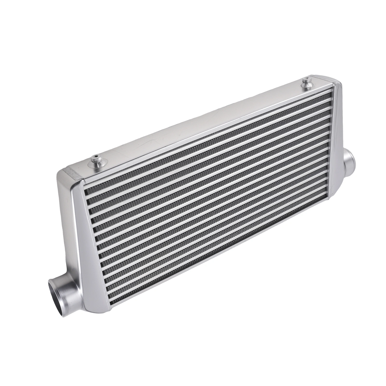 Universal Intercooler 600x300x76mm Fit For Front Mount - Tube + Fin 3" In/Outlet view 3