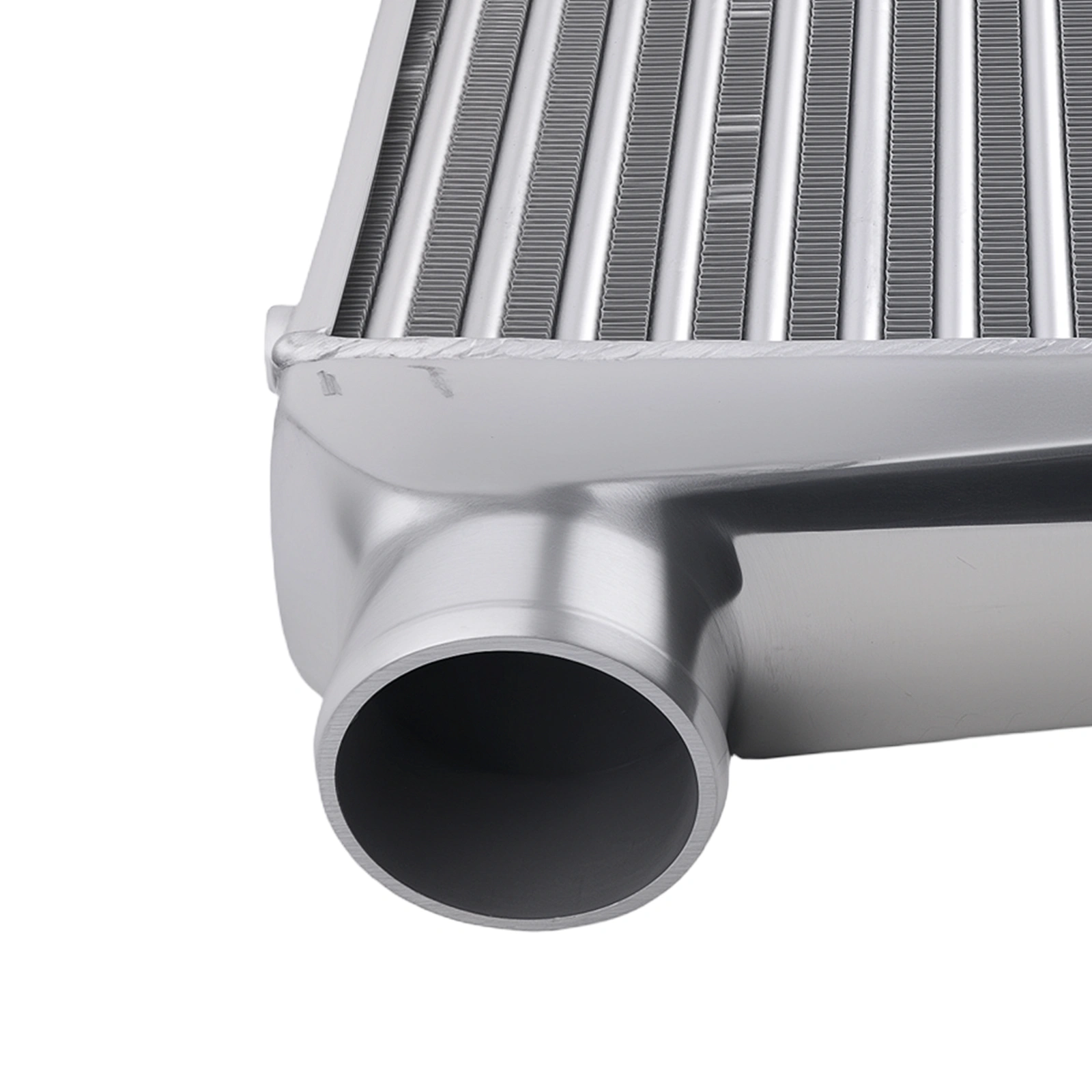 Universal Intercooler 600x300x76mm Fit For Front Mount - Tube + Fin 3" In/Outlet view 6