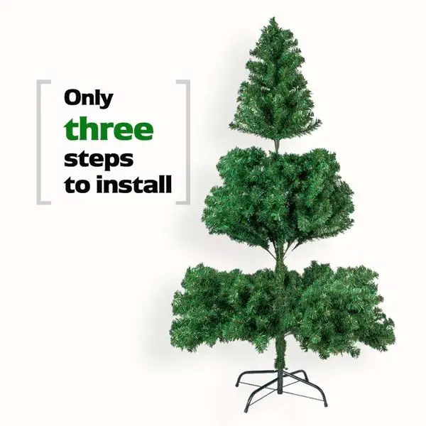 7ft 1100 Branch Christmas Tree view 5