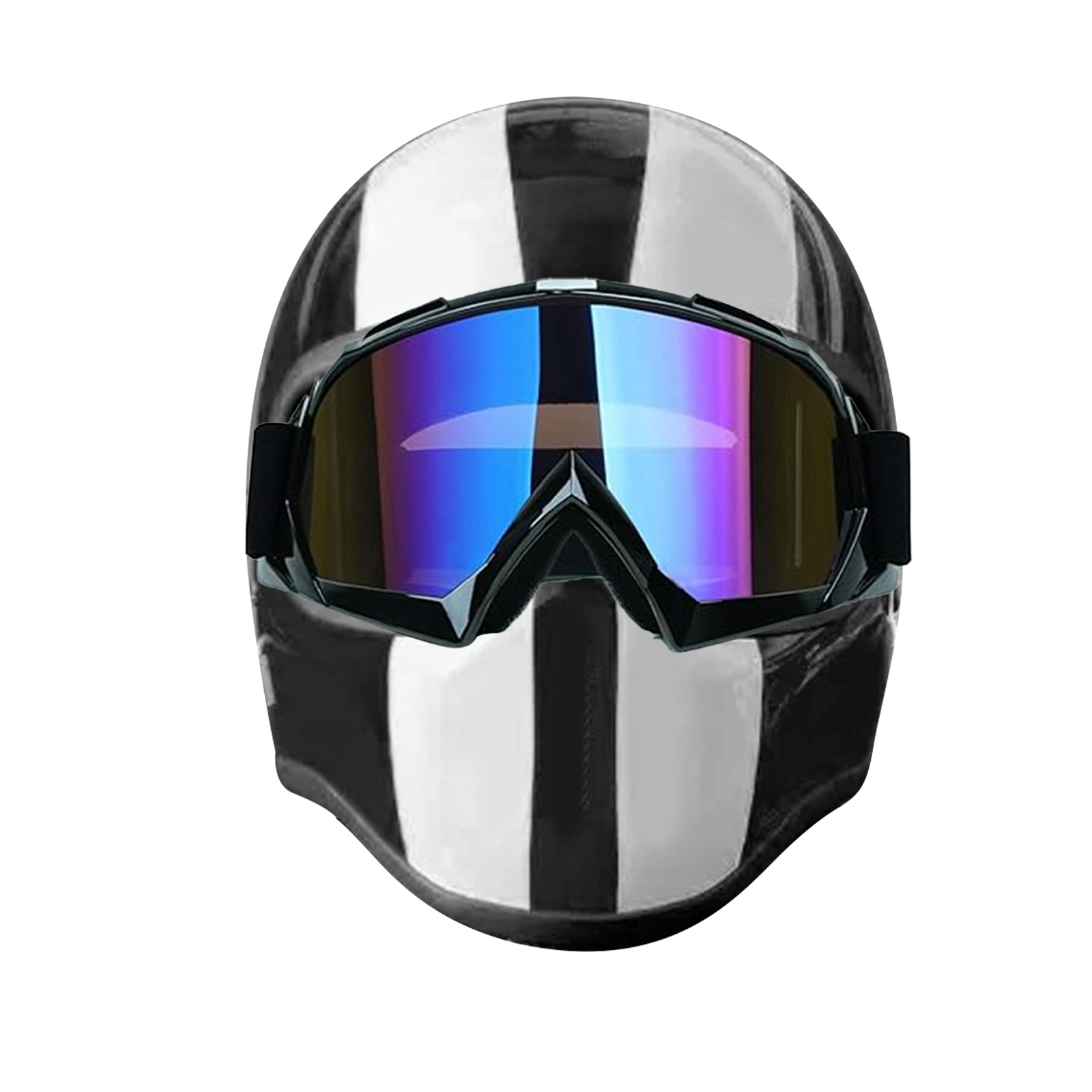 Windproof Anti-Scratch Dustproof Motorcycle Riding Goggles Ski Goggles Colorful Lens view 2