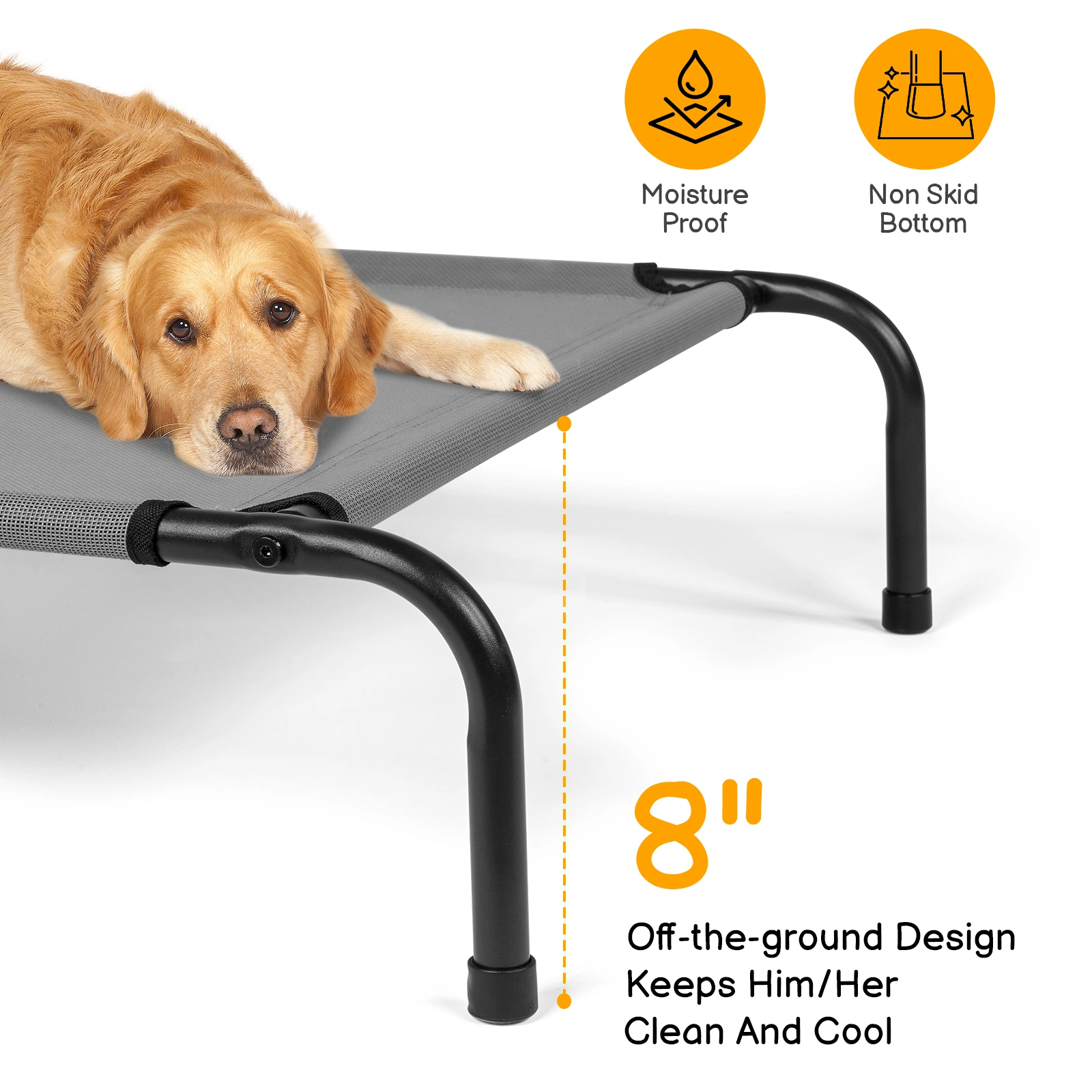 Large Dog Bed 50" x 31" x 8" - Extra Large Pet Bed Sleeping Mat for Dogs and Cats view 21