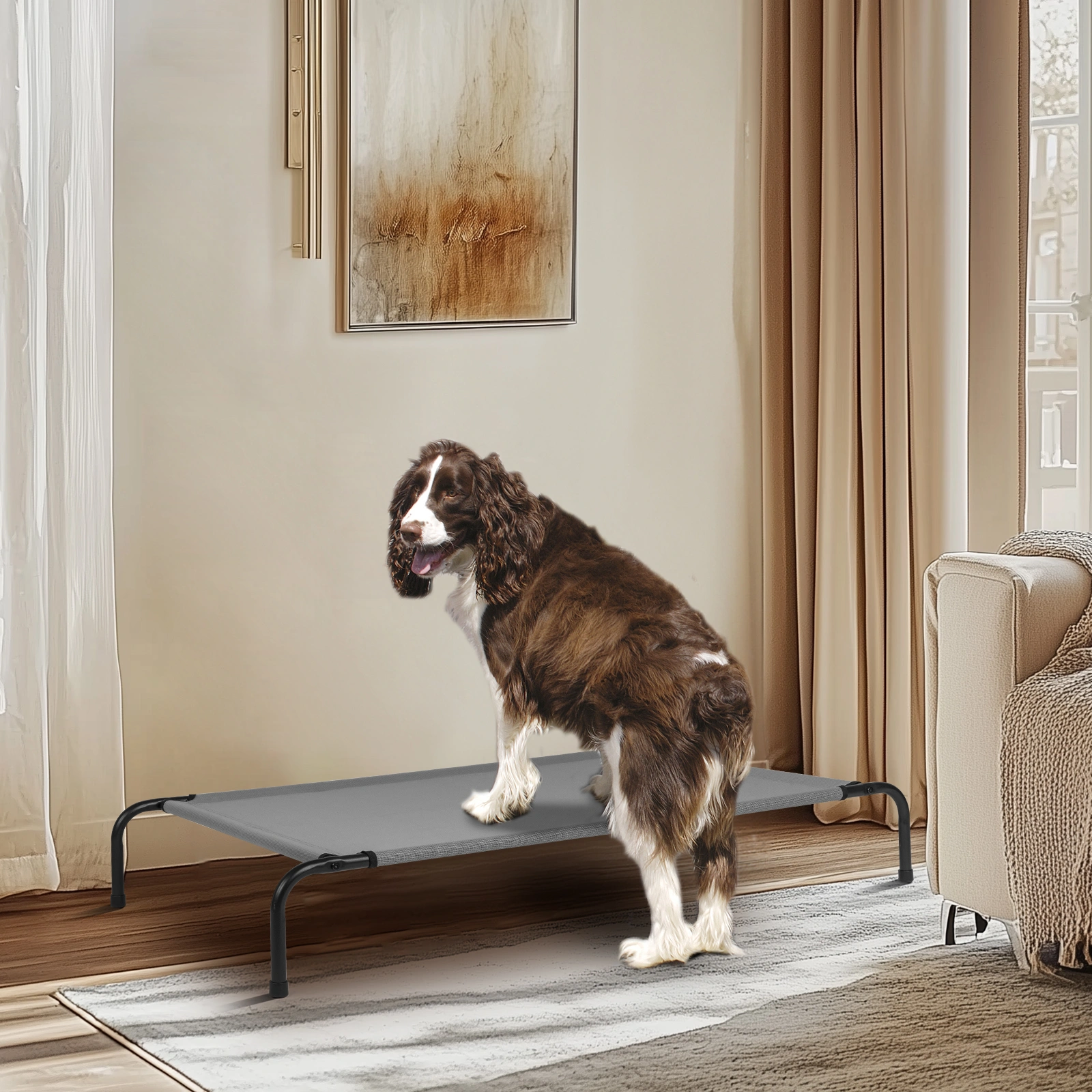 Large Dog Bed 50" x 31" x 8" - Extra Large Pet Bed Sleeping Mat for Dogs and Cats view 3