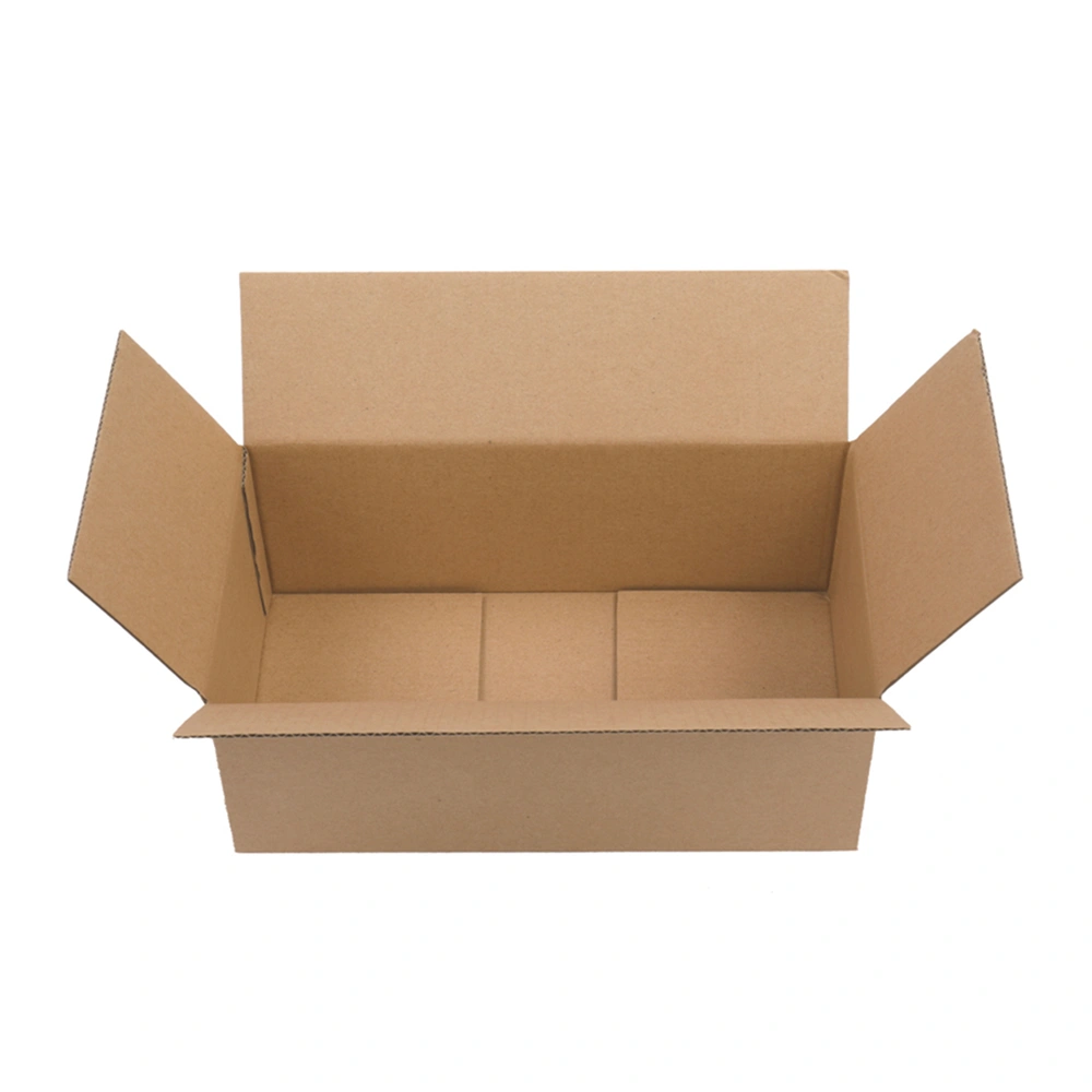100 Corrugated Paper Boxes 6x4x2"(15.2*10.2*5.1cm)Yellow view 2