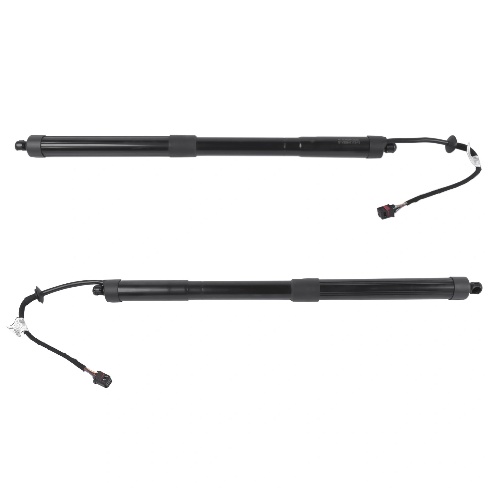 Set of 2 Rear Left and Right Tailgate Lift Support Fit for Kia Sedona Van 3.3L V6 2015-2021 Black view 4