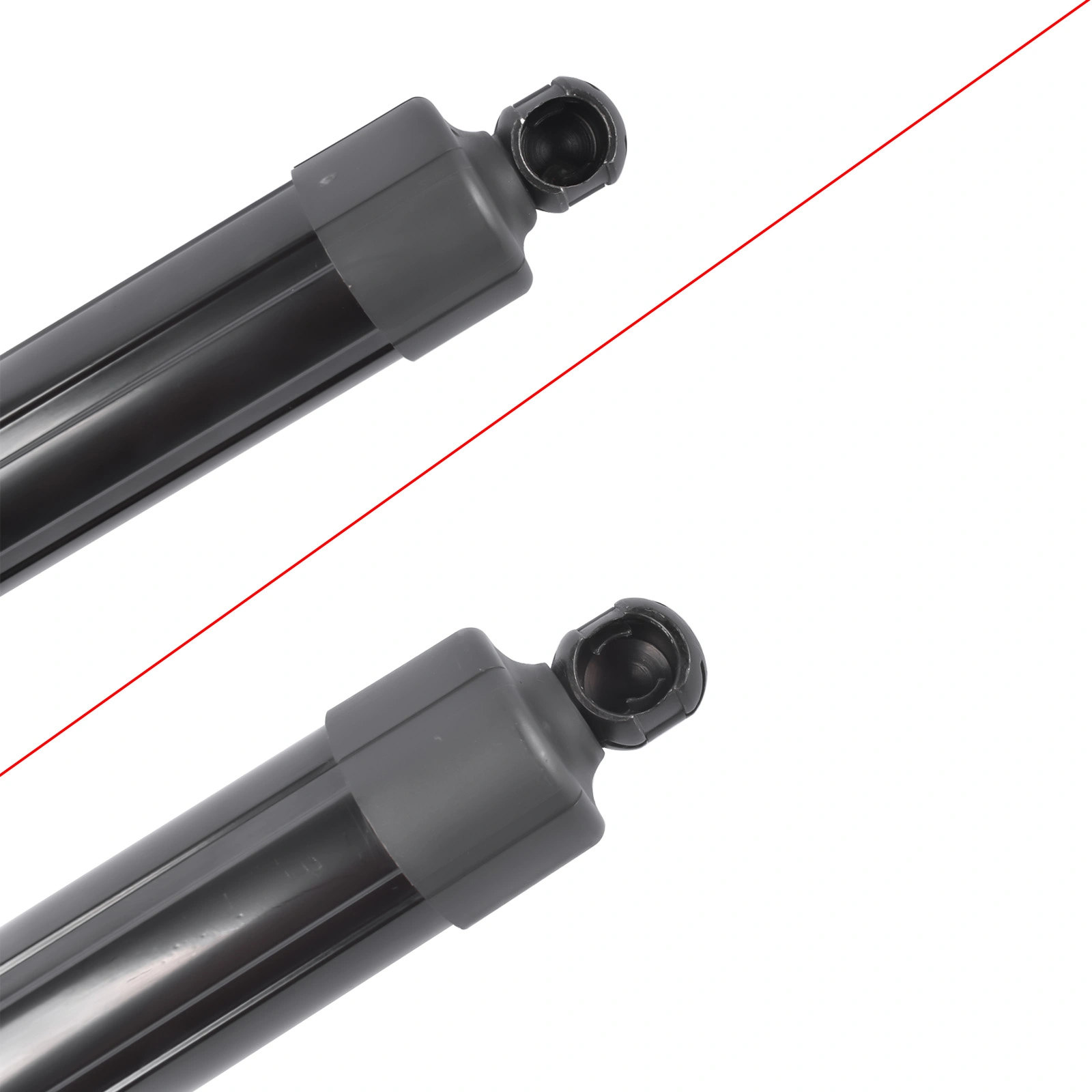 Set of 2 Rear Left and Right Tailgate Lift Support Fit for Kia Sedona Van 3.3L V6 2015-2021 Black view 9