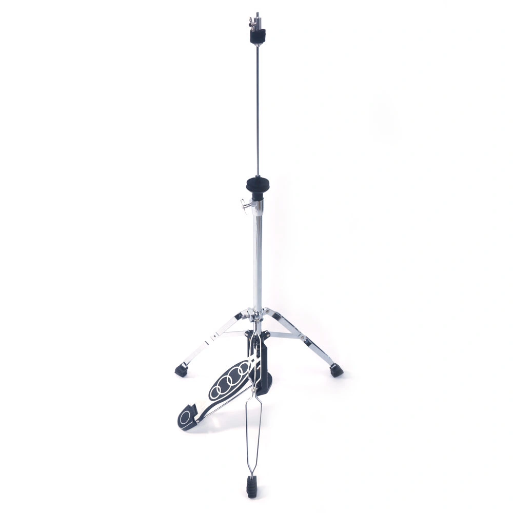 Professional Pedal Control Style Drum High Hat Cymbal Stand with Pedal Silver & Black view 9