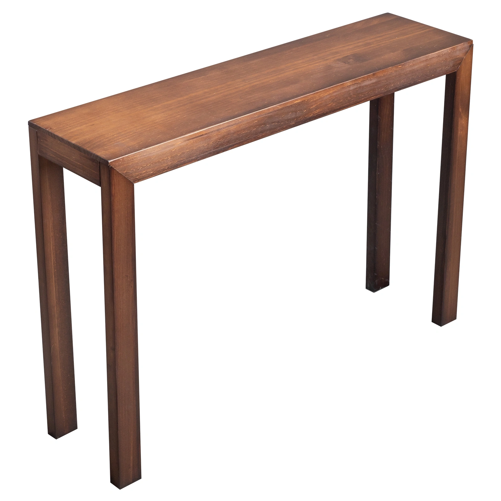 46 inch Pinewood Entryway Table, Console Table Entrance Table, Narrow Sofa Table for Living Room Entryway Hallway, Walnut view 11