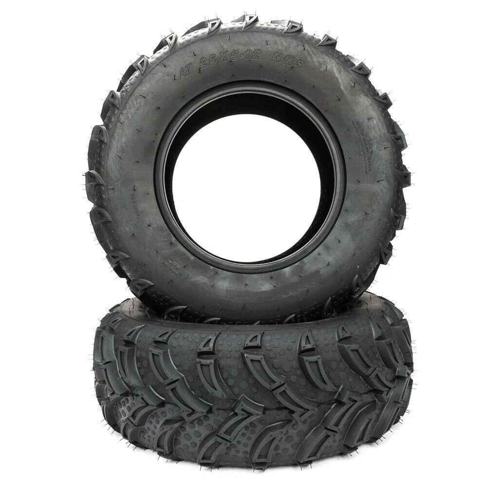 New ATV/UTV Tires 2 of 25x10-12 Rear /6PR QM377 Factory Direct view 7