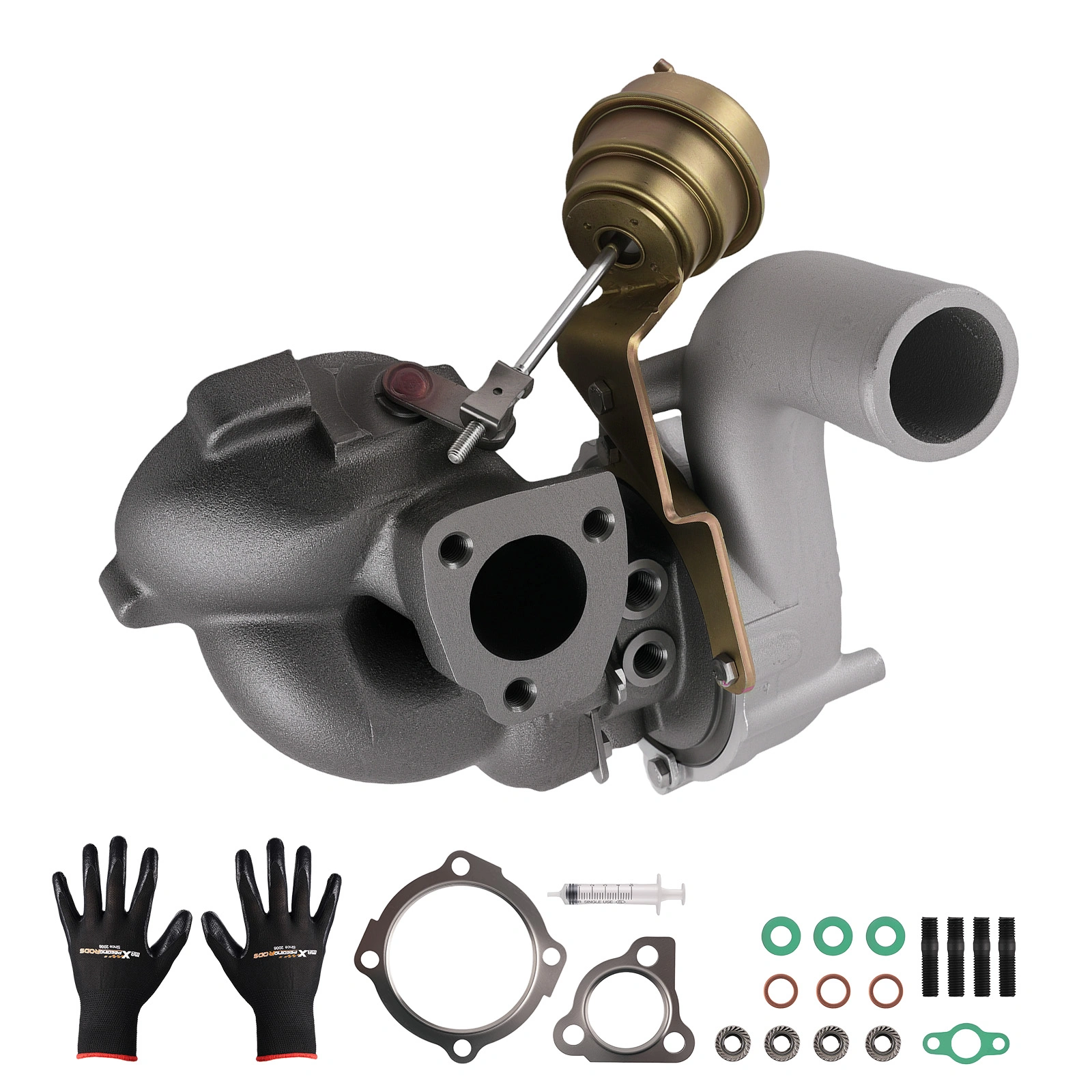K04-001 TURBO TURBOCHARGER UPGRADE FIT FOR VOLKSWAGEN VW JETTA GOLF GTI 1.8T 2000-2005 view 3