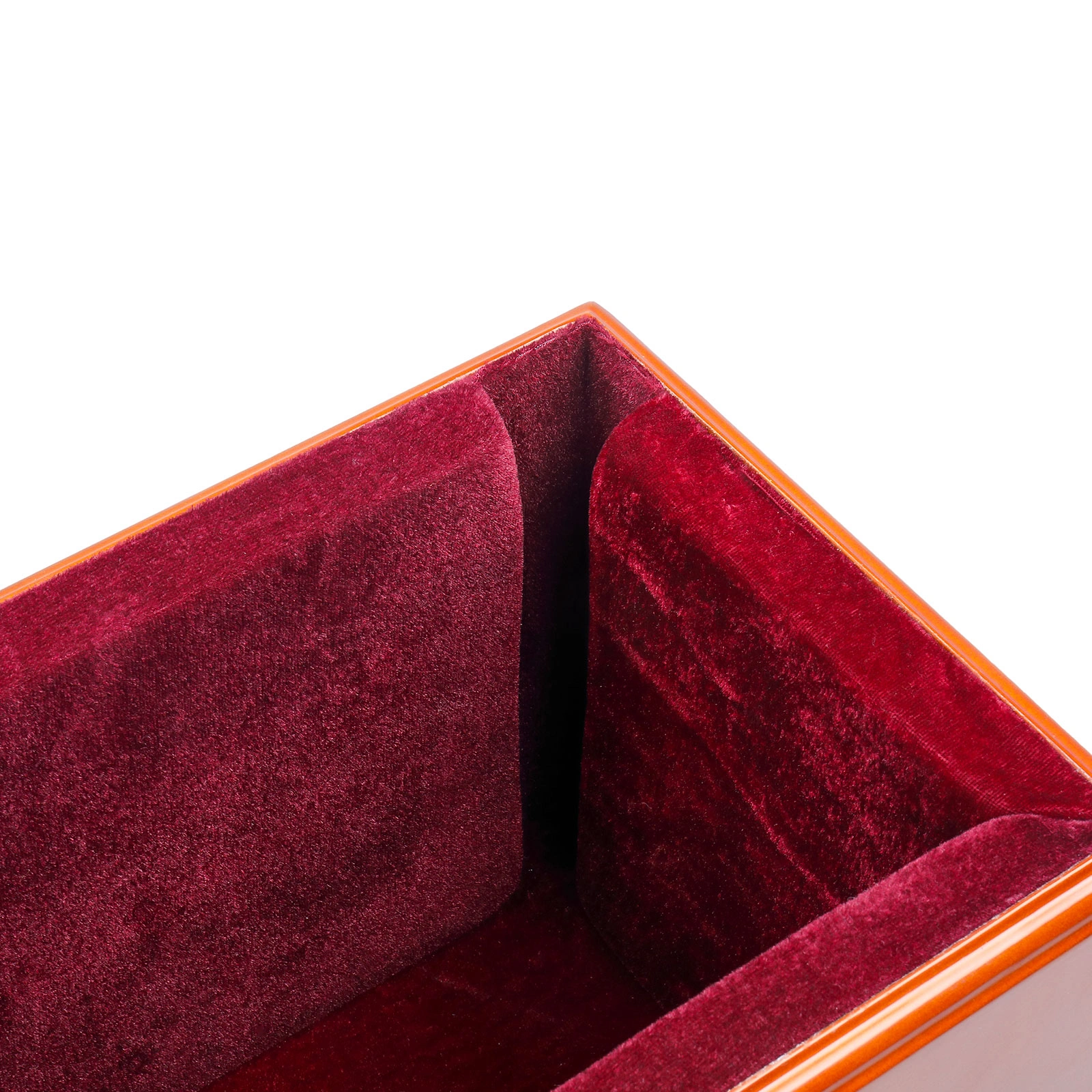 4/4 Natural reddish-brown cello base with foam protective layer view 5