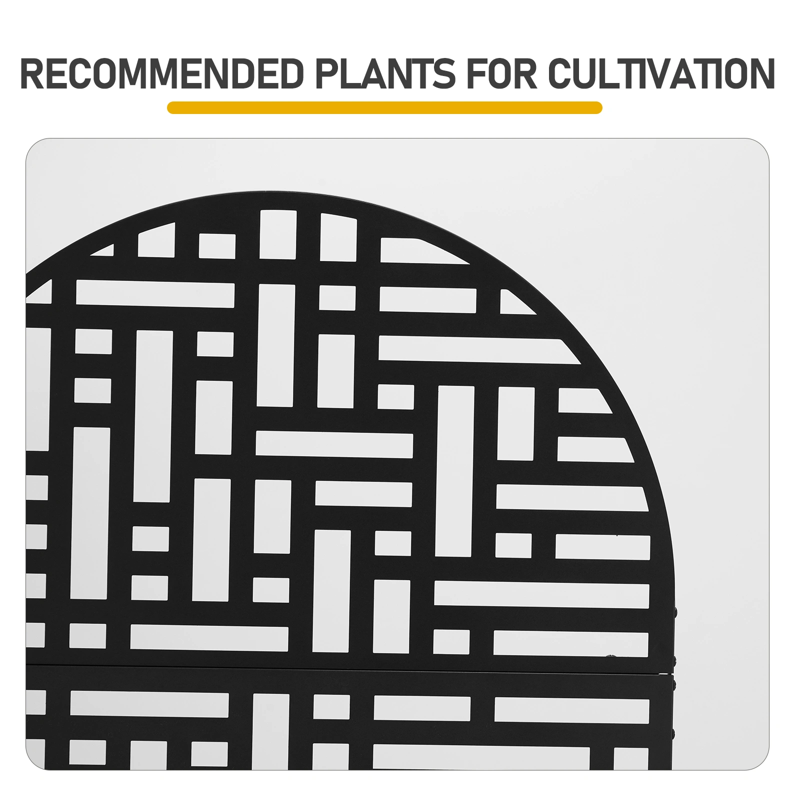 Metal Garden Bed with Trellis, 70 Inch Height Metal Planter Box with Trellis, Garden Box for Climbing Plants Vegetable, Metal Garden Bed with Drainage Holes view 5
