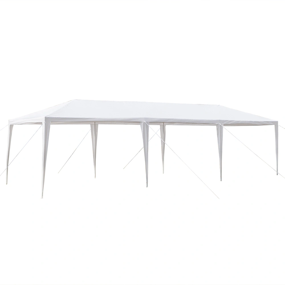 3*9m 7-Sided Iron PE Cloth Spiral Pipe Pergola view 12