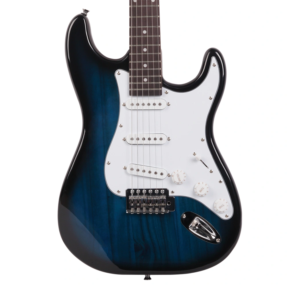 Rosewood Fingerboard Electric Guitar Blue view 5