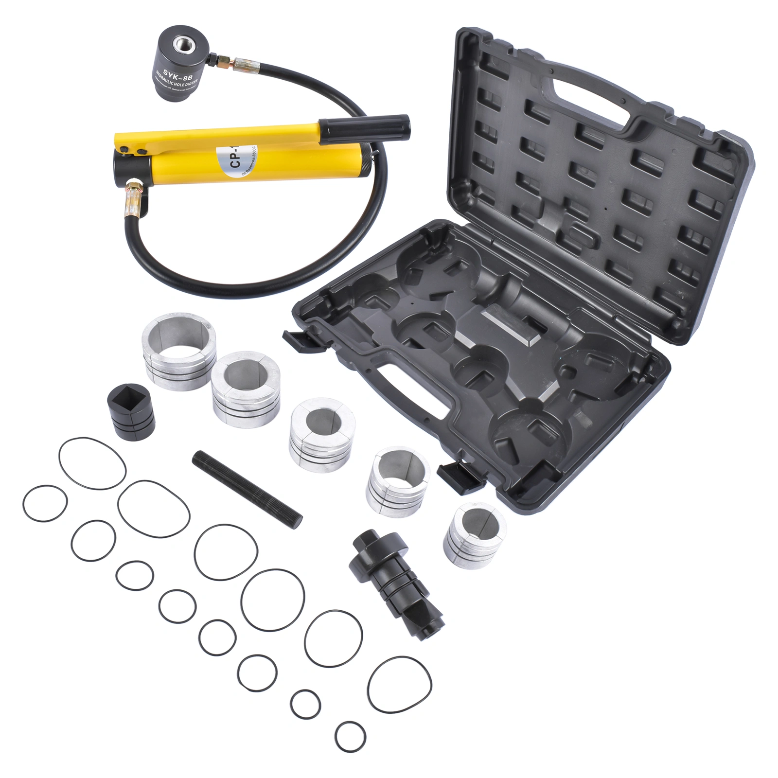 10 T 17350 Hydraulic Exhaust Pipe Stretcher Expander Kit w/Collets 1-5/8 in to 4-1/4in view 2