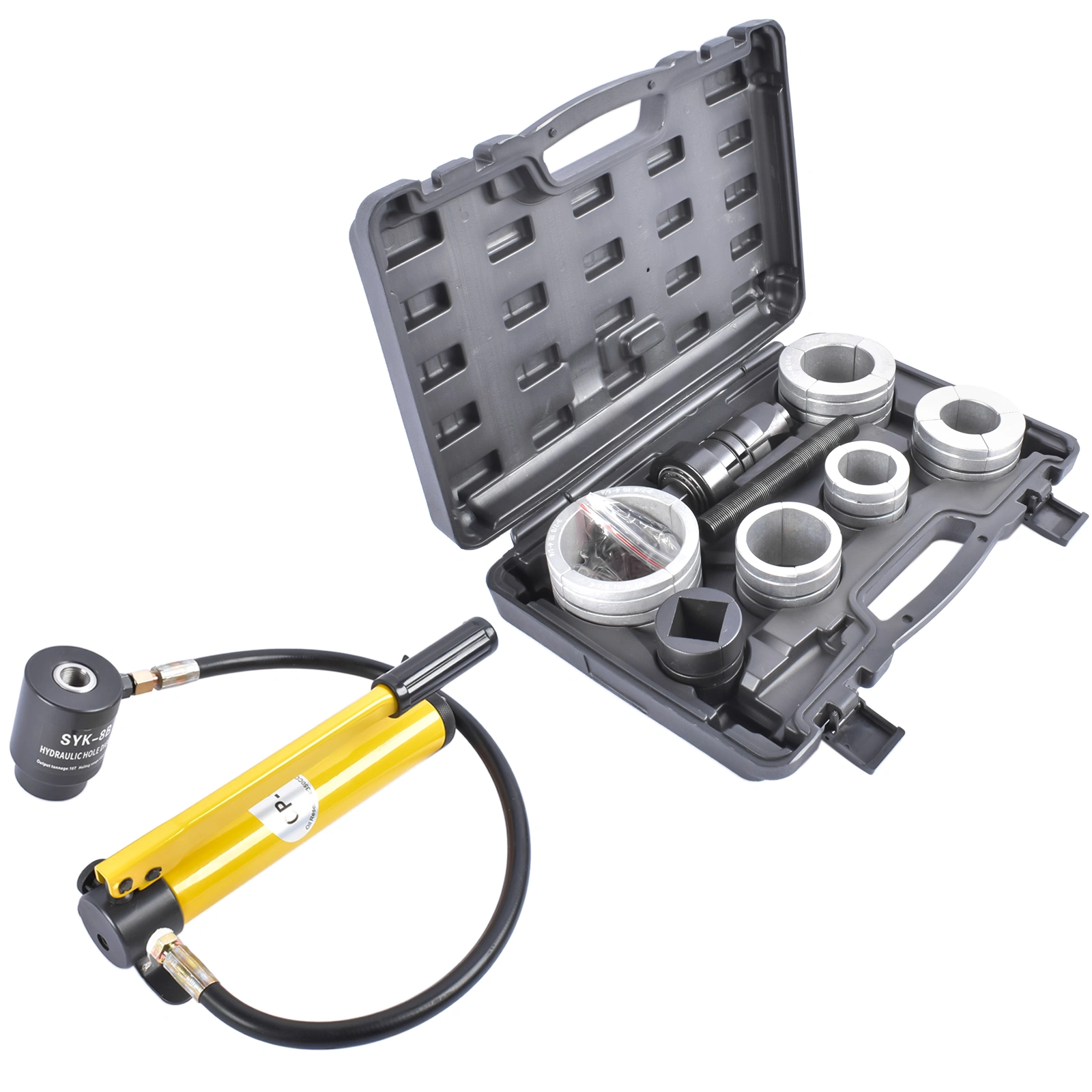 10 T 17350 Hydraulic Exhaust Pipe Stretcher Expander Kit w/Collets 1-5/8 in to 4-1/4in view 5