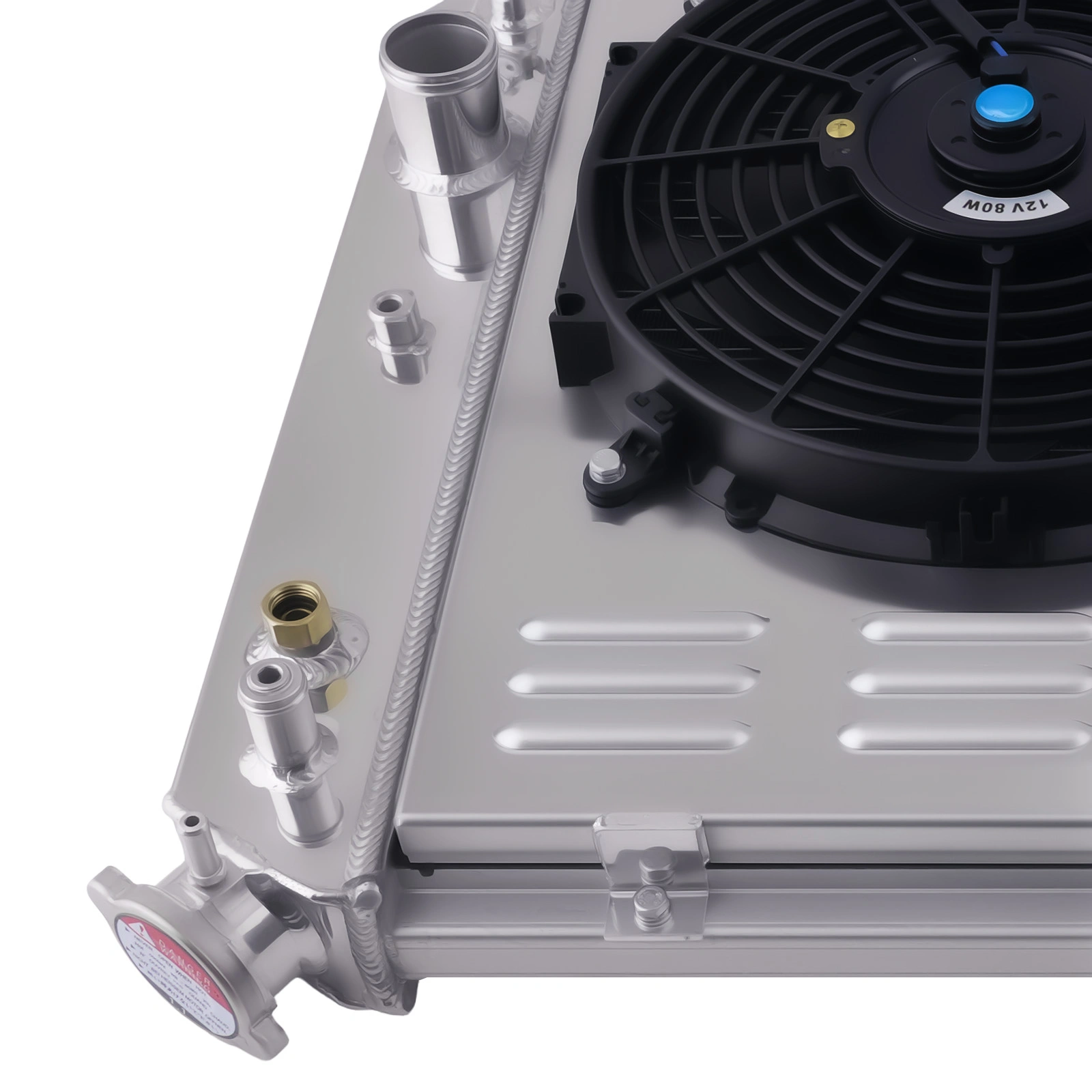3-Row Radiator Shroud Fan fit for Chevrolet Camaro 2.5L-5.0L 1982-1984 DPI951 view 3