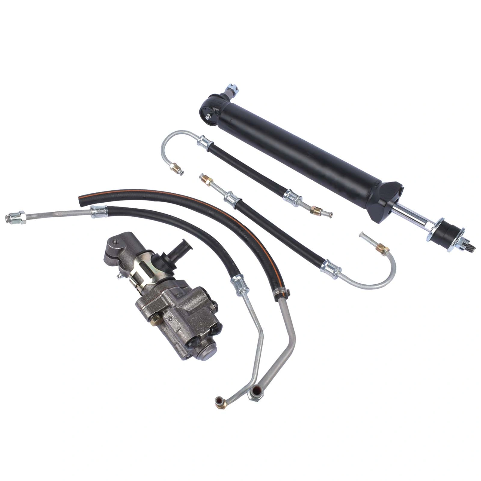 Steering Valve Cylinder Ram Hose Kit for 1963-1979 Chevy Corvette Small Block - NO CORE CHARGE view 5