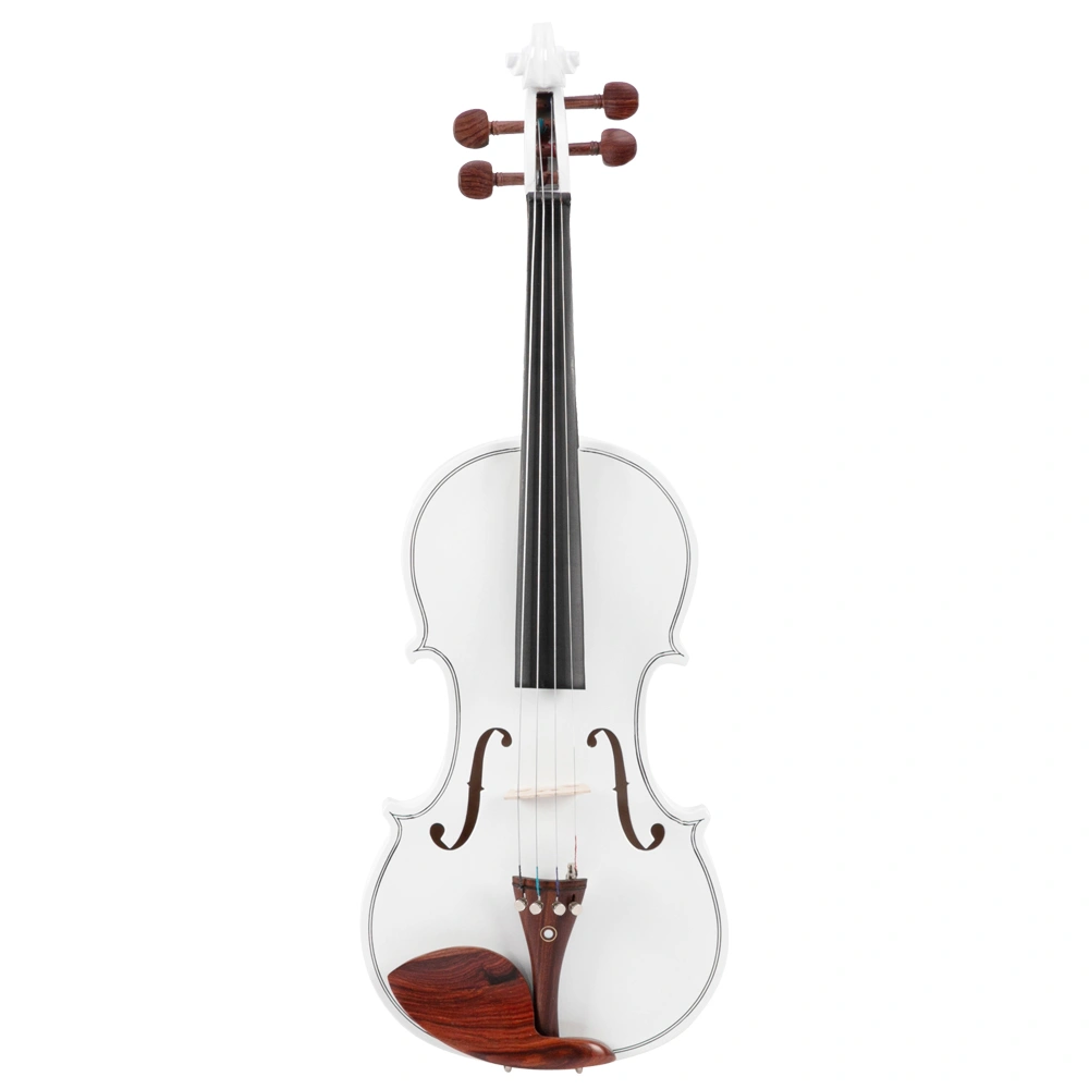 GV103 4/4 Spruce Panel Violin Matte White view 7