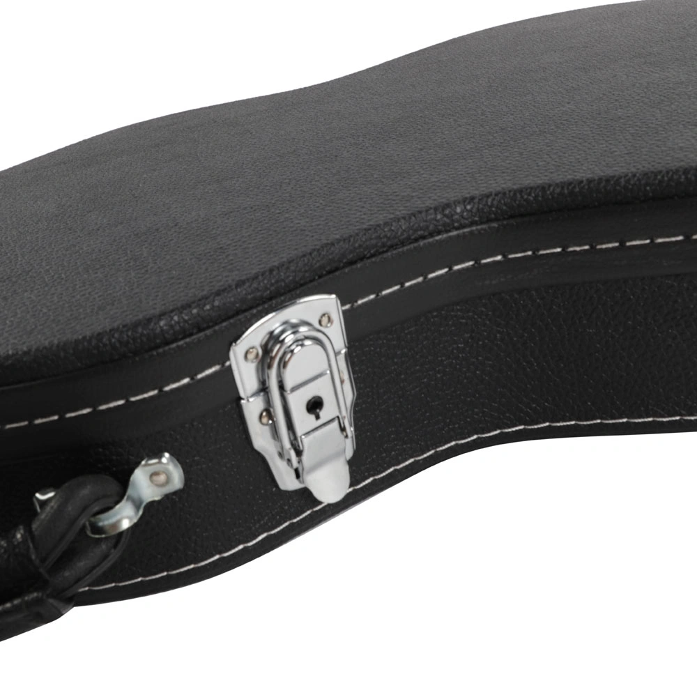 ST High Grade Electric Guitar Hard Case Microgroove Flat Surface Black view 10