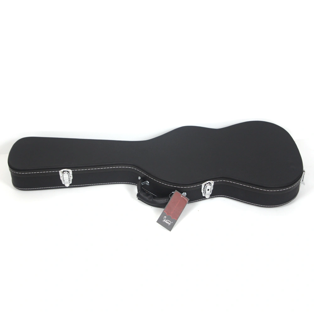 ST High Grade Electric Guitar Hard Case Microgroove Flat Surface Black view 3