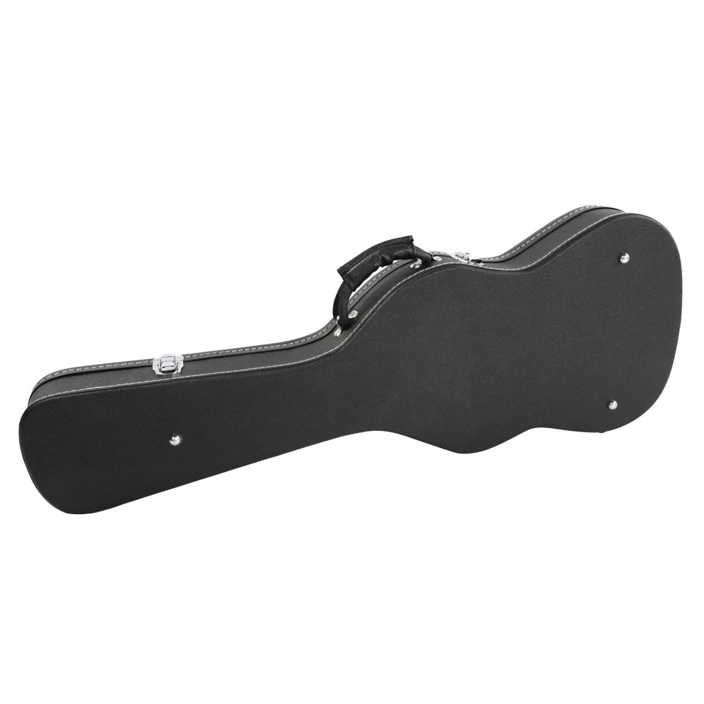 ST High Grade Electric Guitar Hard Case Microgroove Flat Surface Black view 4