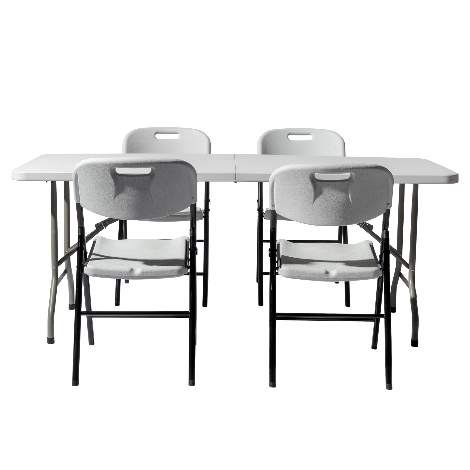 6FT Outdoor Courtyard Foldable Long Table view 45