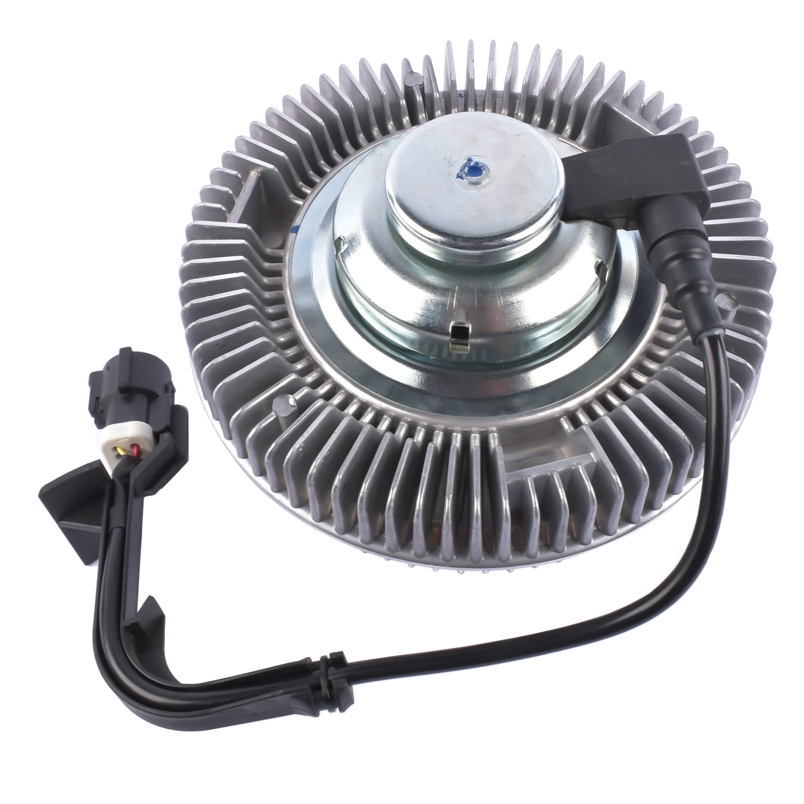 Fan Clutch 4C3Z-8A616-AA 4C3Z8A616AA for 2003-2010 Ford 6.0L V8 Powerstroke Diesel Engine view 2