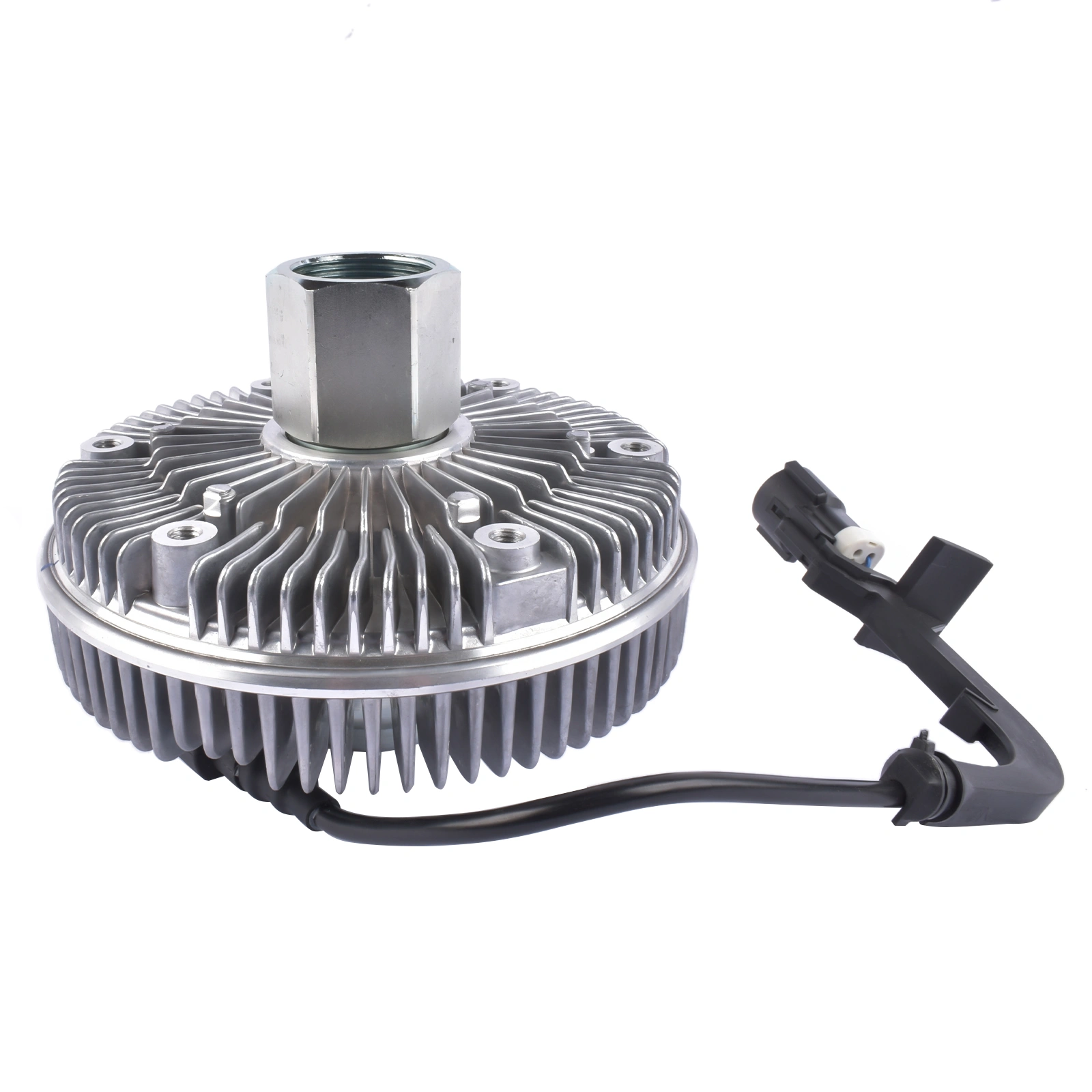 Fan Clutch 4C3Z-8A616-AA 4C3Z8A616AA for 2003-2010 Ford 6.0L V8 Powerstroke Diesel Engine view 3