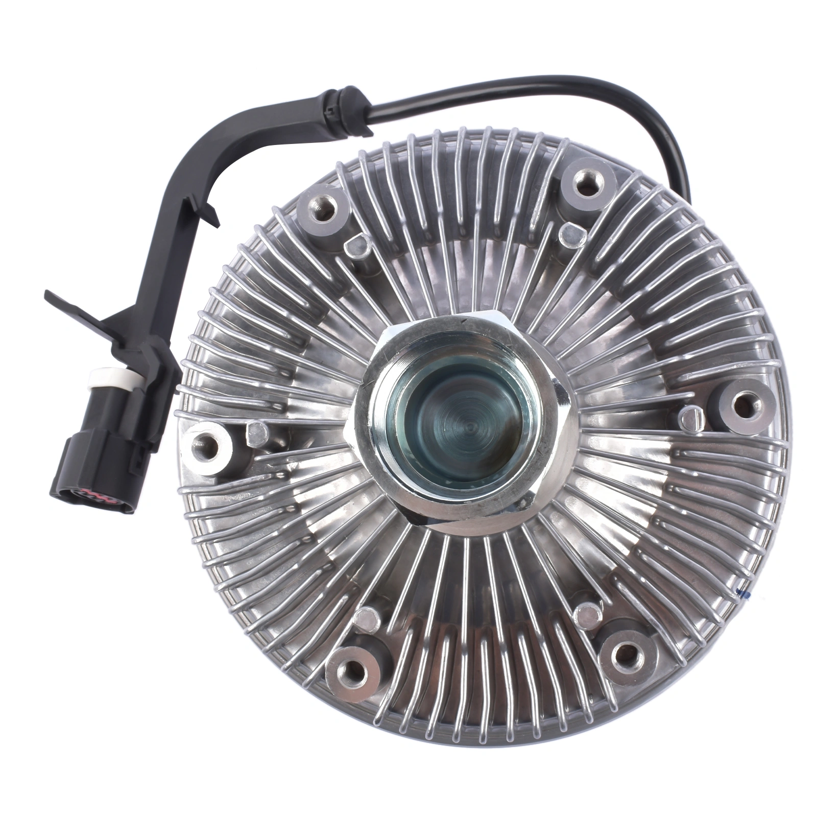 Fan Clutch 4C3Z-8A616-AA 4C3Z8A616AA for 2003-2010 Ford 6.0L V8 Powerstroke Diesel Engine view 5