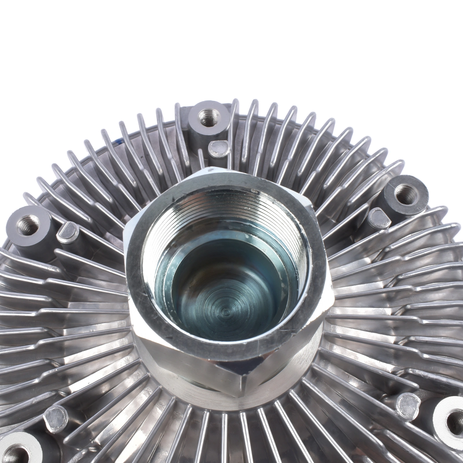 Fan Clutch 4C3Z-8A616-AA 4C3Z8A616AA for 2003-2010 Ford 6.0L V8 Powerstroke Diesel Engine view 6