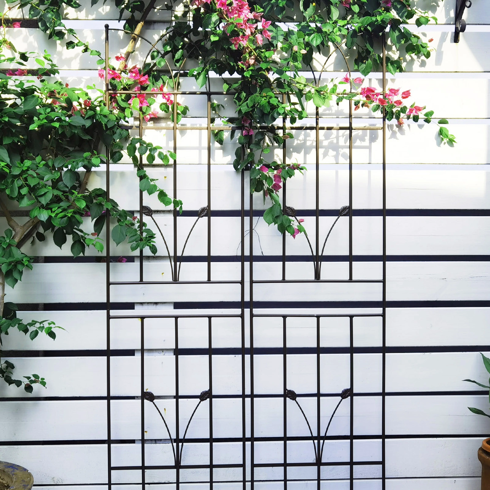 4 Pack Metal Garden Trellis 71" x view 15