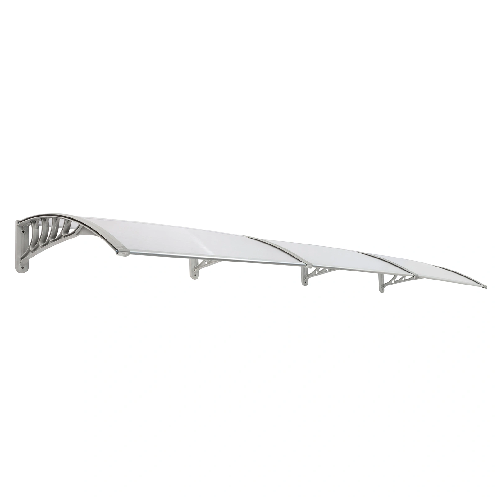 HT-300 x 100 Household Application Door & Window Rain Cover Eaves Transparent Board & Gray Holder view 14