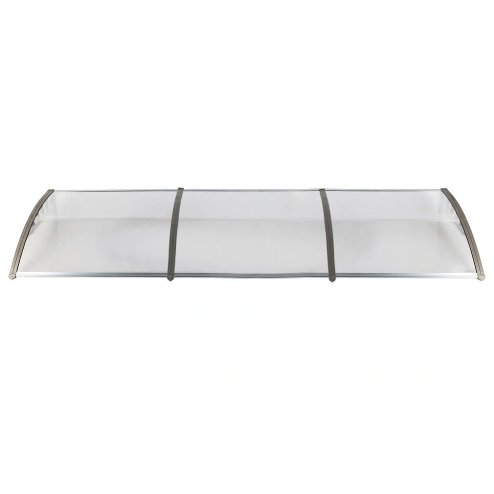 HT-300 x 100 Household Application Door & Window Rain Cover Eaves Transparent Board & Gray Holder view 18