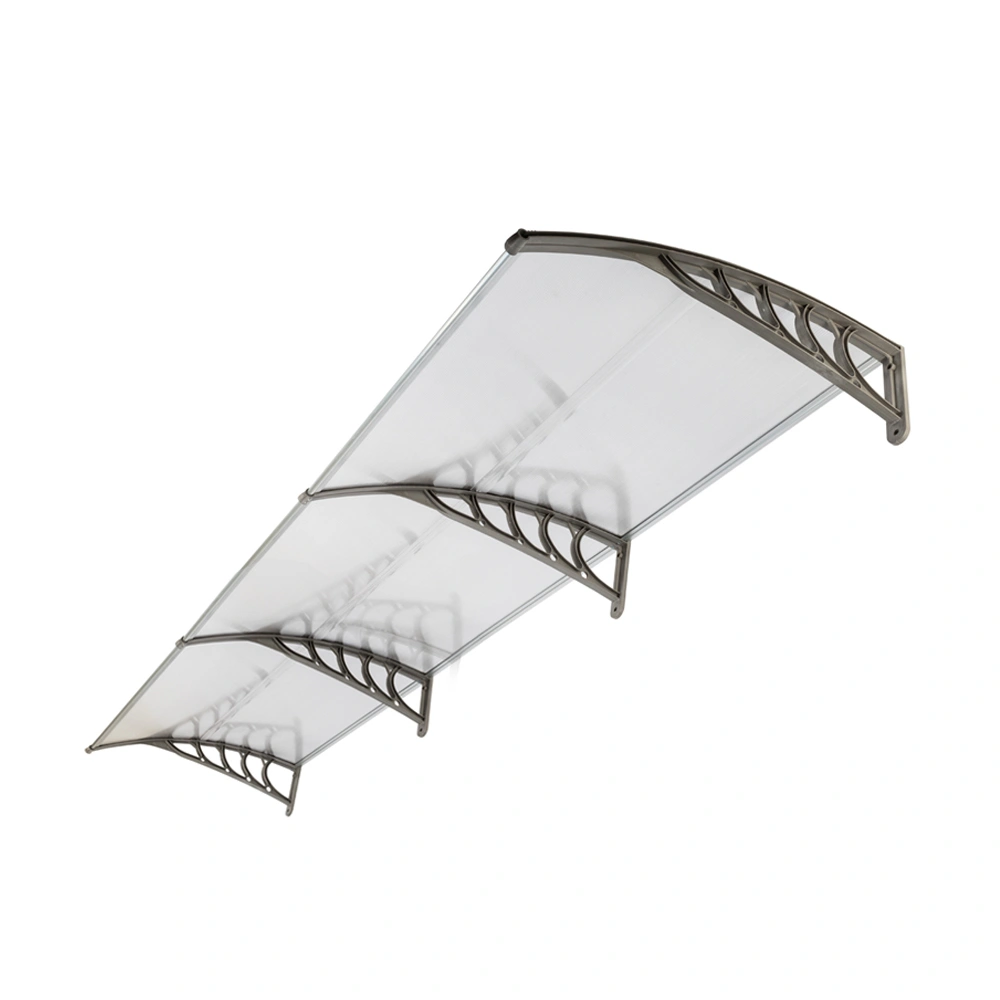 HT-300 x 100 Household Application Door & Window Rain Cover Eaves Transparent Board & Gray Holder view 20