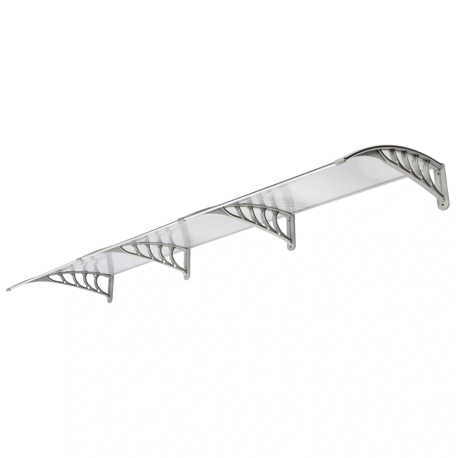 HT-300 x 100 Household Application Door & Window Rain Cover Eaves Transparent Board & Gray Holder view 7