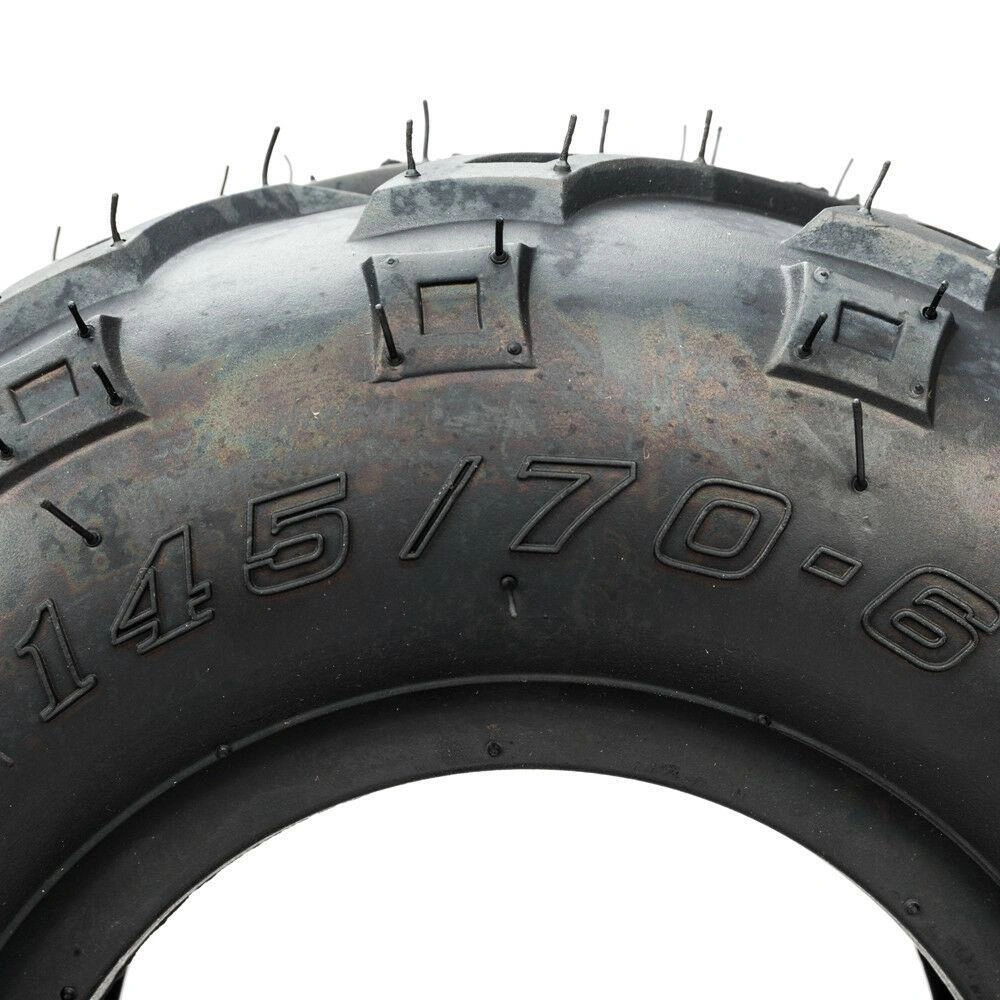 2 ATV Go Kart Tires 145/70-6 4PR P361 B 4 Ply Rated Black New view 2